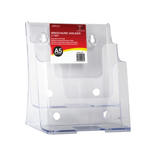 Deflecto Brochure Holder A5 2 Tier